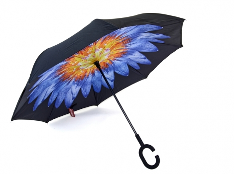 Необычные Smart зонты обратного сложения