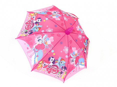 Парасольки для дітей "Little Pony" з пластиковим чохлом