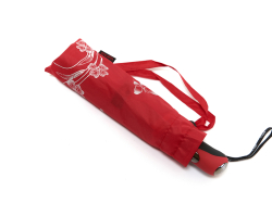 Женский зонт-полуавтомат с бабочками 10 спиц