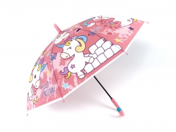 Зонтик для детей с единорогами