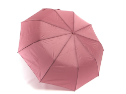 Женский зонтик-полуавтомат однотонный