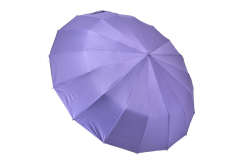 Однотонный зонт-автомат 16 спиц POPULAR