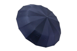 Однотонный зонт-автомат 16 спиц POPULAR